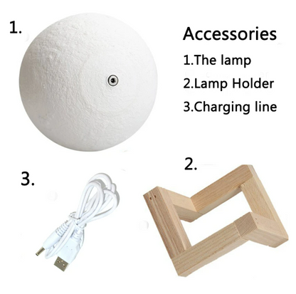 Moon Lamp 3D Night Light modern lamp LED